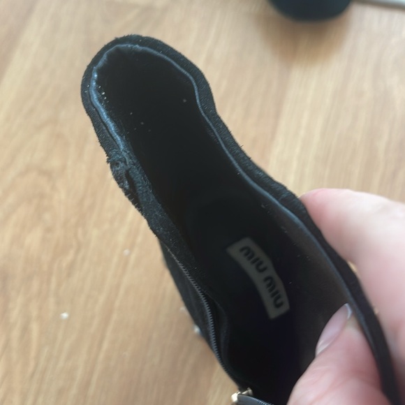 Miu miu authentic suede boots - Picture 9 of 10